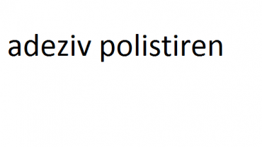 Adezivi polistiren